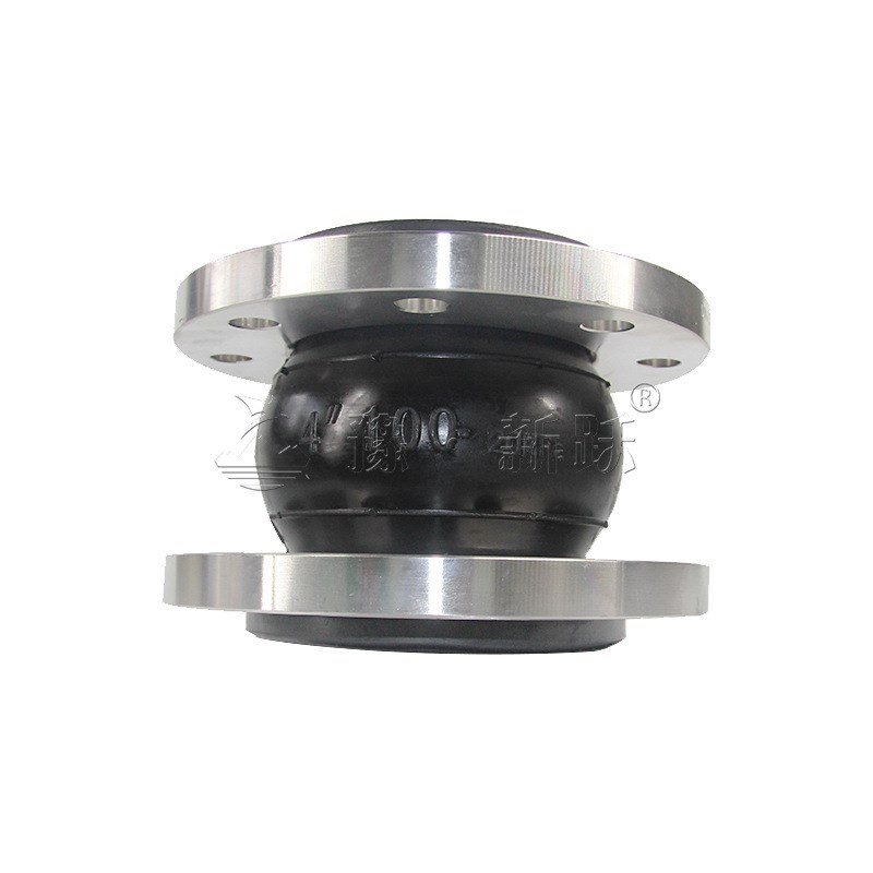 dn250橡胶弹性接头 法兰避震喉 橡胶膨胀节304不锈钢软连接