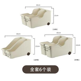 厨房收纳盒锅盖架收纳架橱柜收纳盒储物架置物架塑料锅具