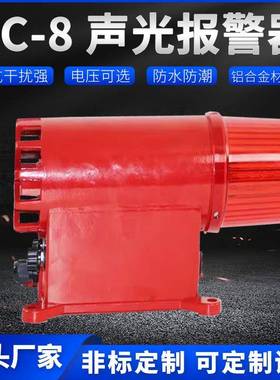 BC-声光电子蜂鸣器行车龙门吊声光报警器VVBC-Q闪烁灯XUY