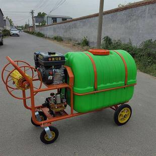 高效雾化打药机手推式杀菌消毒打药车果园绿化养殖场专用用途