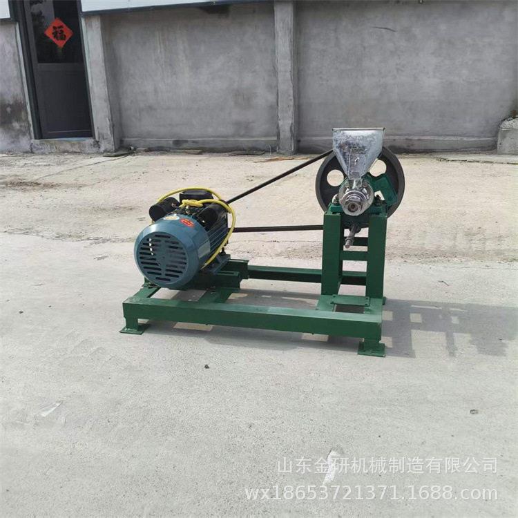 自动断料大米麻花机辣条粽子型柴油面粉膨化机小型商用康乐果机