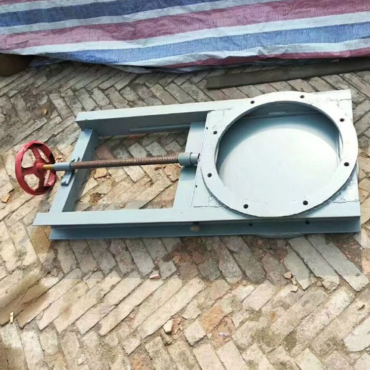 厂家定制方形电动插板阀 软密封圆形气动闸板阀 手电两用碳钢闸阀