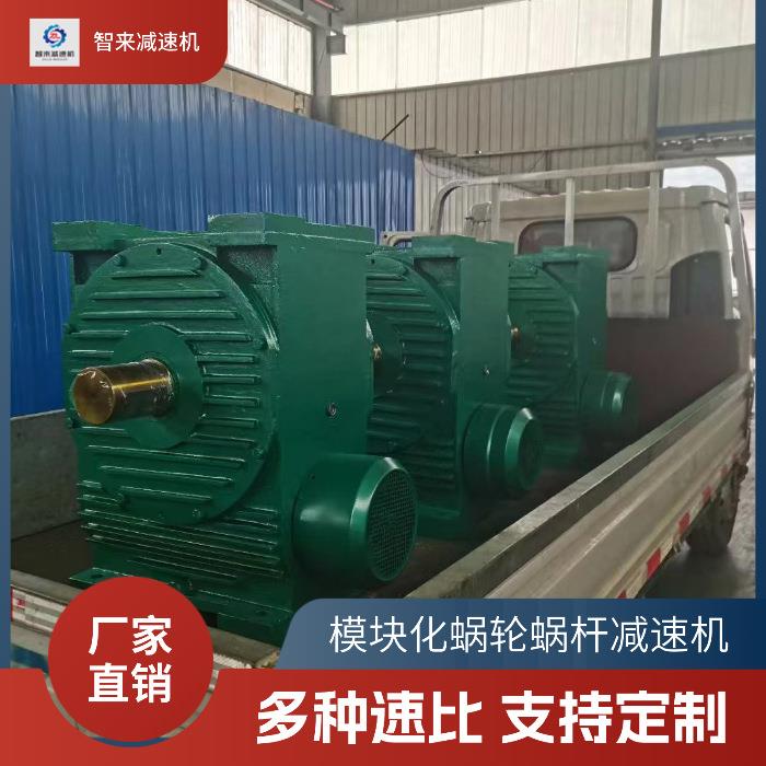 蜗轮蜗杆减速箱CW315DCFW250平面二次包络减速机传动效率高弗兰德