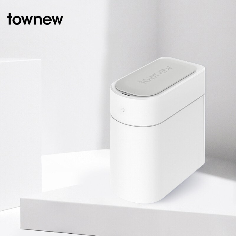 拓牛智能垃圾桶T3家用感应开盖自动打包换袋卫生间卧室厨房客厅用