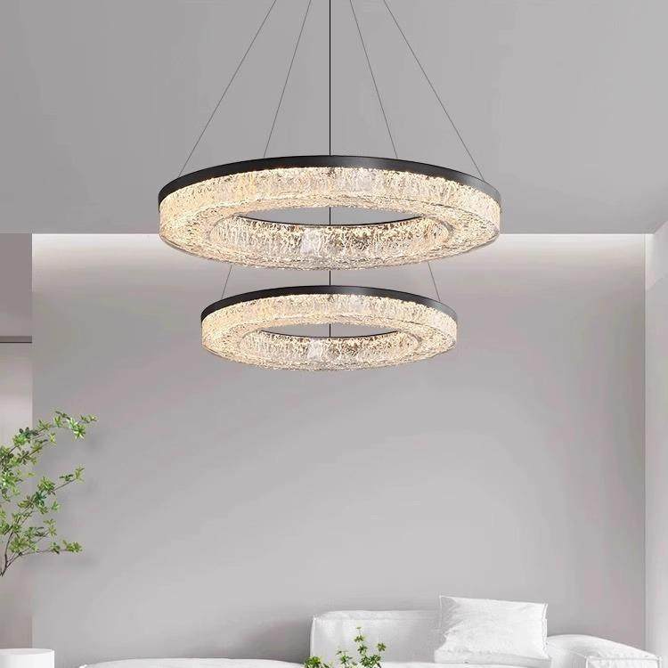 意式极简全铜客厅吊灯高端轻奢大气大厅主灯简约设计师别墅卧室灯