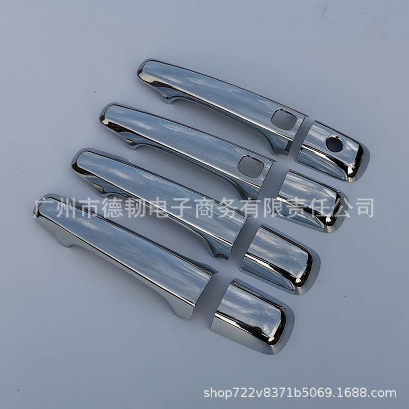 适用于09-15款沃尔沃xc60拉手贴 电镀拉手保护盖XC60车门把手装饰