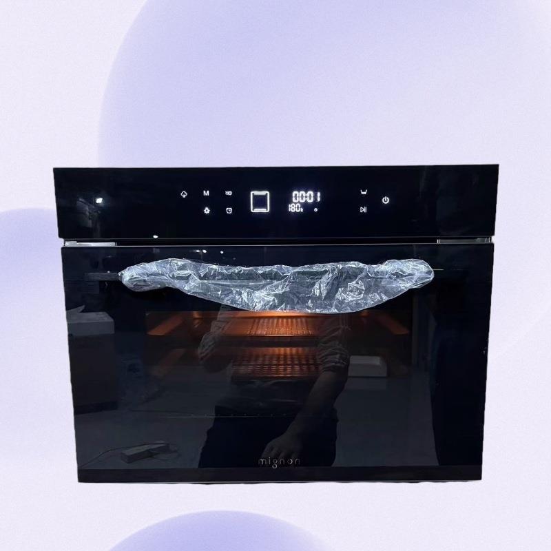 多功能蒸烤一体机56升大容量嵌入式电烤箱家用集成整体厨柜现货