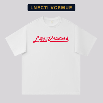 LNECTI VCRMUE 2025夏季新款情侣款运动短袖衫宽松凉感男女T恤8