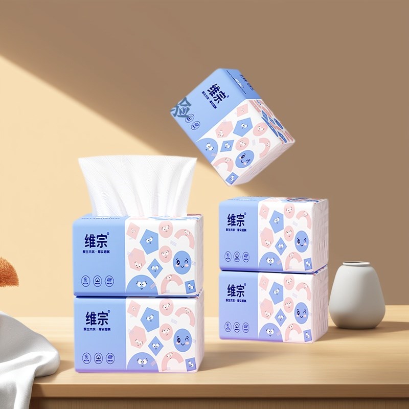 优质木桨抽纸大包纸巾家庭实惠装可湿水卫生纸家用酒店餐巾纸面巾