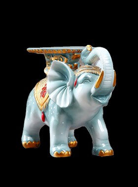 优品大号大象摆件 乔迁之喜摆件创意新房入户玄关客厅电视柜装饰