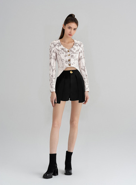 WEPRIVE 意大利小香风定制时尚短款外套YL25CT04