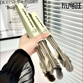 瓦尚旺家用不锈钢厨房食物夹烧烤烤肉专用夹子分餐韩式 烤肉夹冰夹
