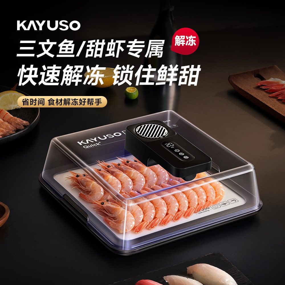 快速解冻神器家用解冻器海鲜刺身