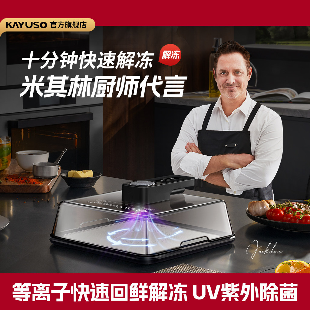 KAYUSO极速回鲜解冻器厨房食材快速解冻神器家用化冻除菌导热板