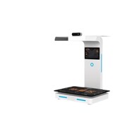 智慧餐厅AI分析快速感应人脸识别智能称重自助扫码 智能秤 结算台式