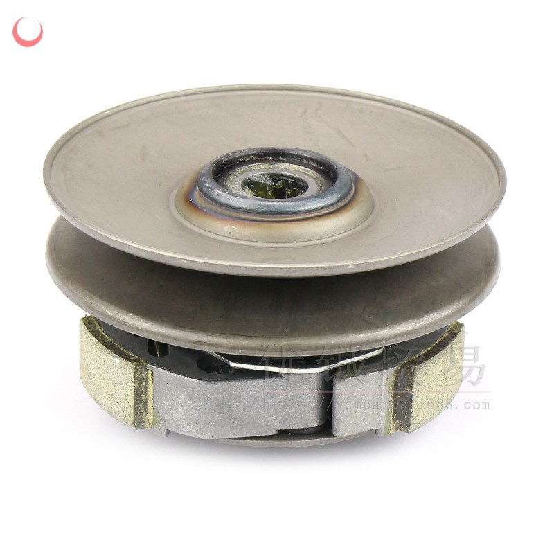 GY6 125/150从动轮 助力车皮带轮 后离合器总成 踏板车发动机配件
