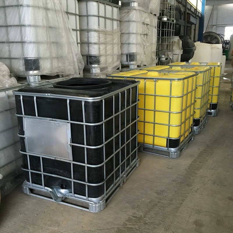 1000L吨桶IBC集装桶户外大号储水桶罐塑料化工方桶柴油桶1000升