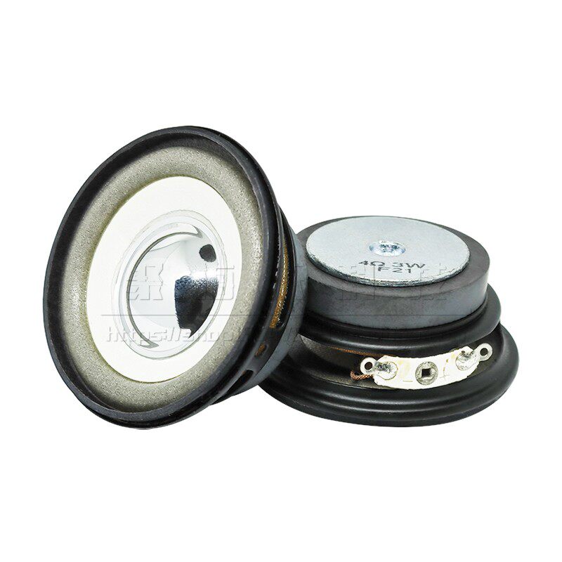4R 3W 直径50MM 36MM外磁白盆银帽可乐喇叭收音音响扩音蓝牙全频