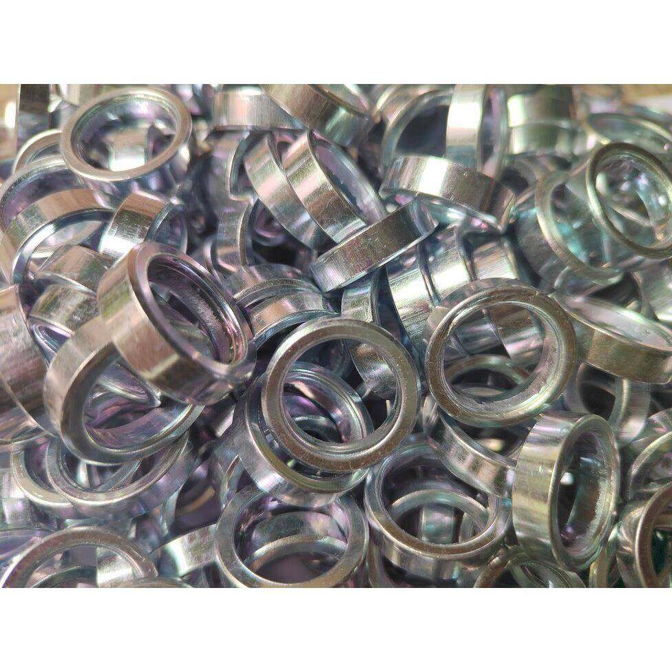 (春节不打烊)电动车马达轴套垫圈机械钢铁改装居中套内径15161820