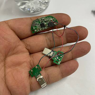 迷你充电主板 自带水果头C头 IP5207T方案 DIY研究价