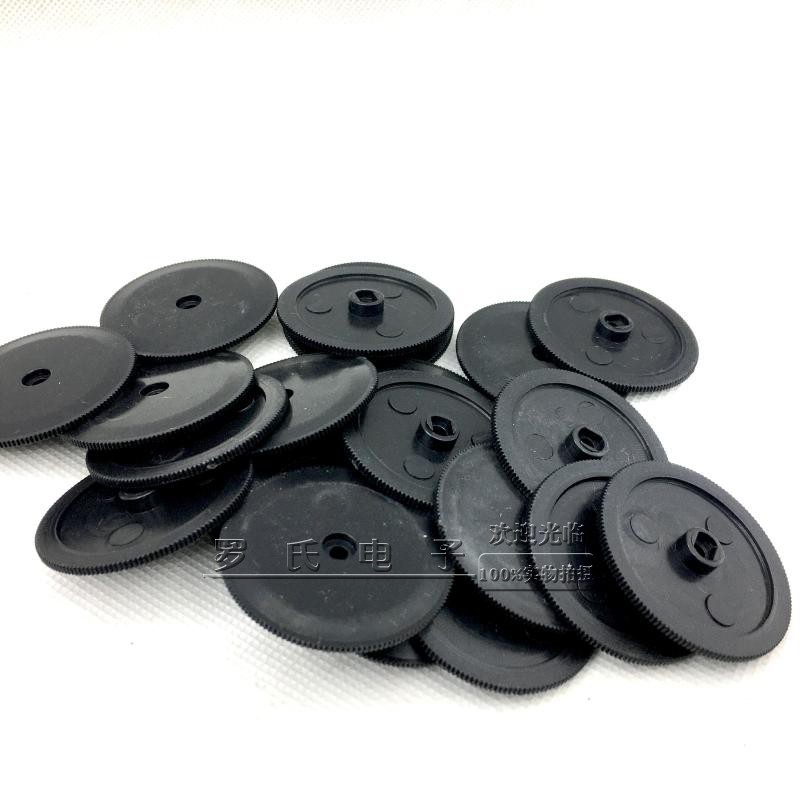 收音机薄膜电容拨轮拨盘适合CBM202/223/443系列送安装螺丝41MM