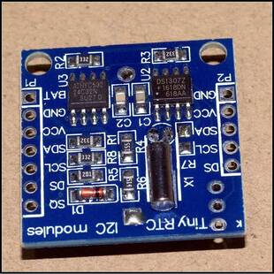 1307 时钟芯片 DS1307模块 库存，电池无电了