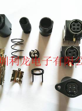 Kycon全新现货KPPX-4P直流电源连接器KPJX-4S-S系列KPJX-PM-4S座