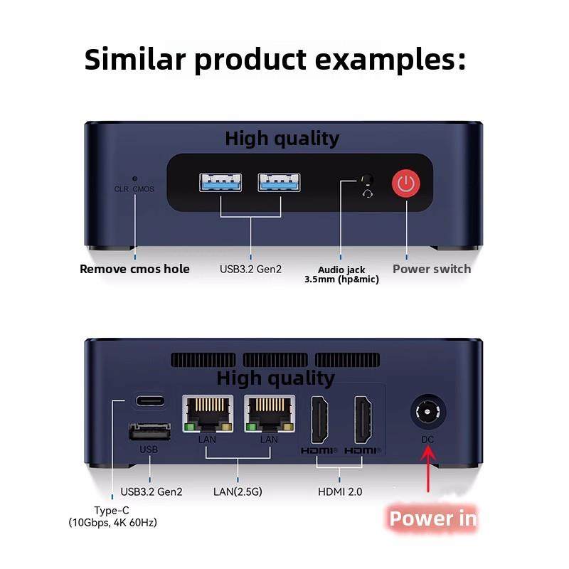 迷你电脑主机千兆软路由专用电源适配器12V2A 3A 4A 5A 6A充电电缆