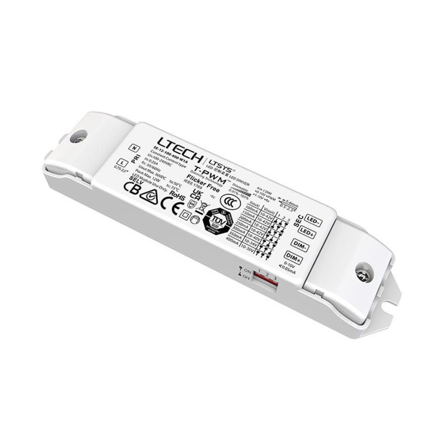LTECH雷特0-10V调光调色横流射灯恒压灯带驱动电源/调光开关电源