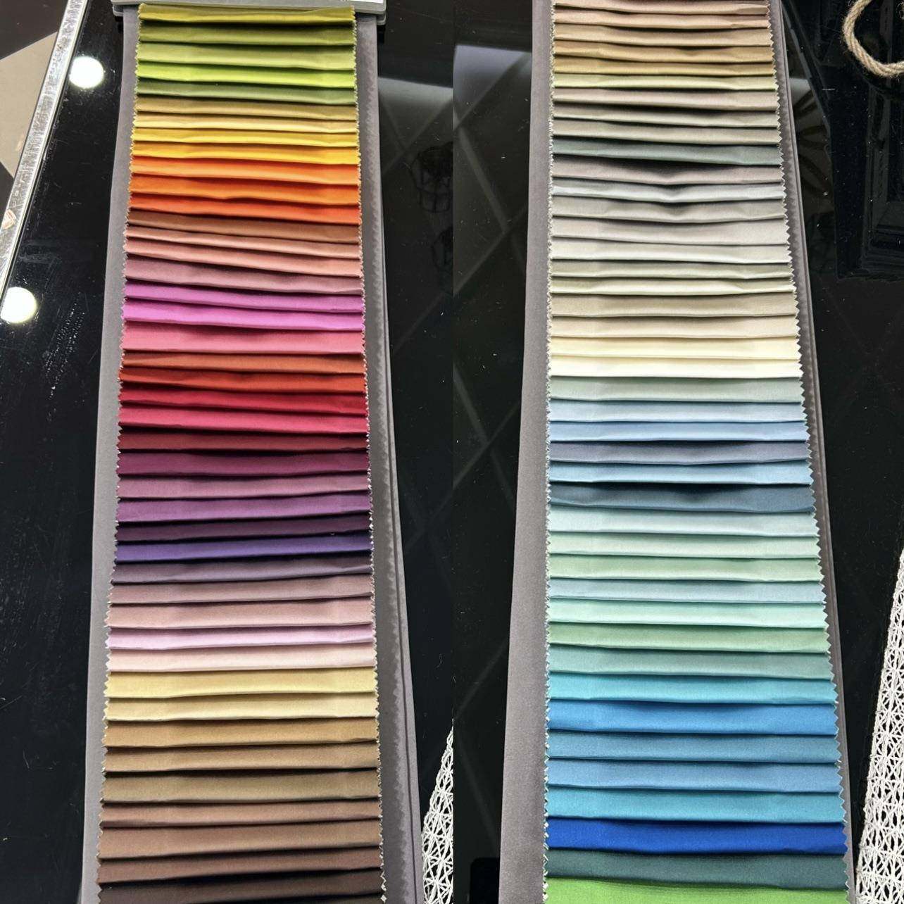 门幅280cm单色仿真丝面料丝质绸缎面料丝布吊卡仿真丝样本