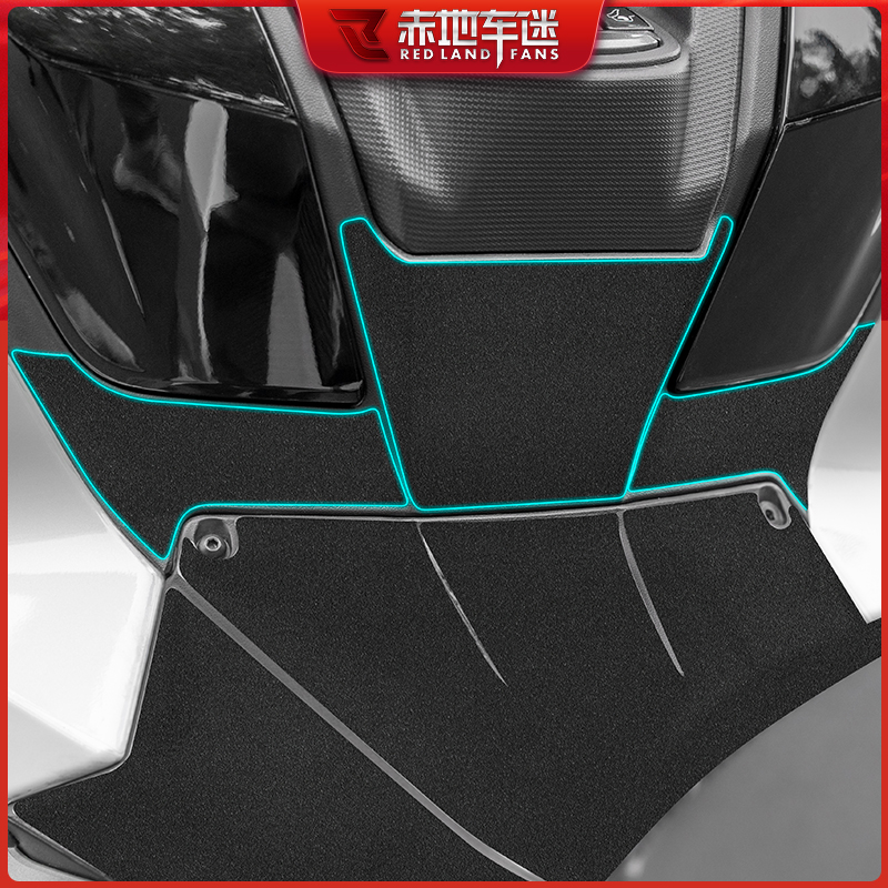 适用三阳TL500/508装甲贴碳纤维贴纸车身保护贴防磨拉花改装配件