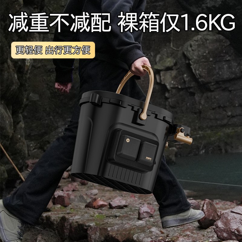 小钓箱多功能钓鱼桶可坐超轻鱼桶新款全套钓桶垂钓装备便捷台钓箱