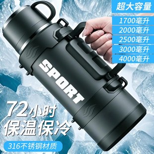 夏天便携水杯大容量冰块保温壶外出携带冰霸杯车载旅行壶家用茶壶