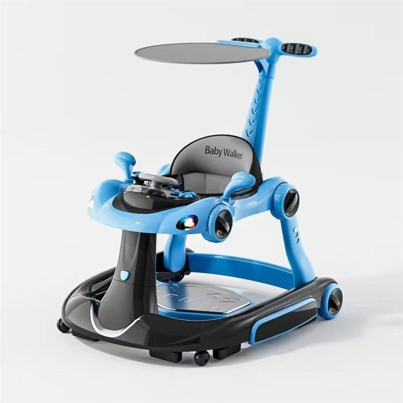 2025款学步车防o型腿婴儿多功能6到18个月手推式儿童三合一防侧翻