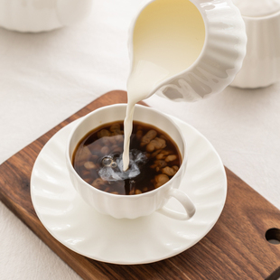 欧式 下午茶杯 小奢华北欧简约陶瓷家用咖啡杯套装 咖啡杯碟骨瓷英式