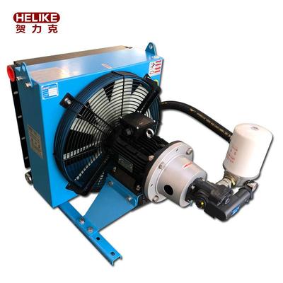 DXX自带油泵自吸循环风冷却器齿轮箱散热器减速机VG320油散热换热