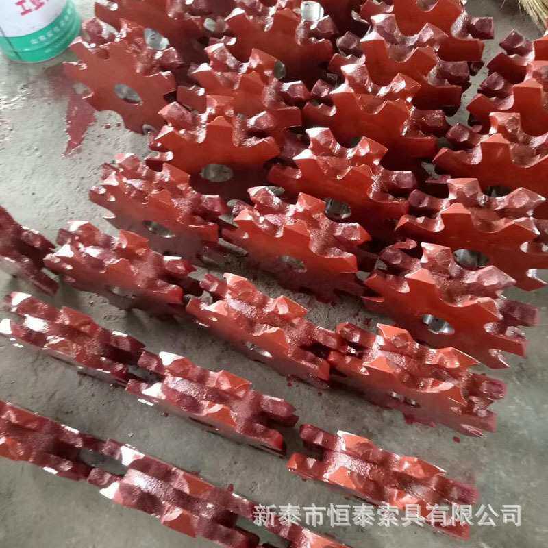 矿用提升机链轮齿轮现货 山东量大价优链轮总成六齿八齿圆环链轮