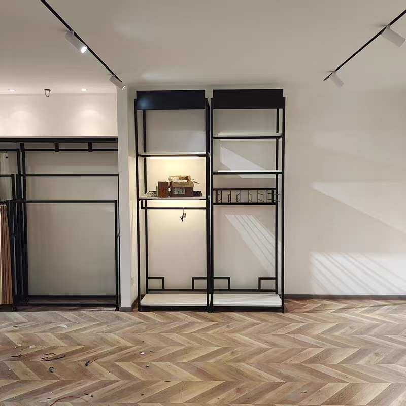 家纺店货架展示架四件套陈列柜被芯枕芯布料展柜窗帘床上用品货柜