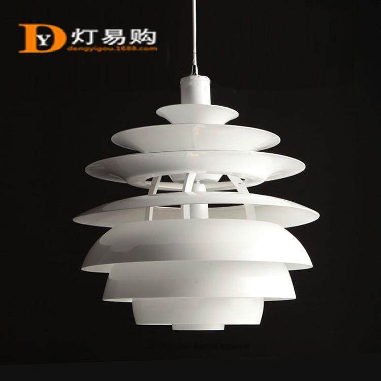 时尚简约铝材吊灯个性艺术创意餐厅灯北欧风现代书房卧室吊灯