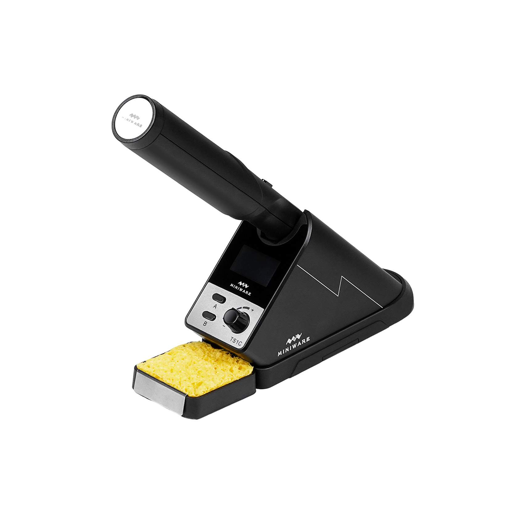 MINIWARE敏维无线焊台TS1C 储能式台式焊接工具兼容TS80/80P烙铁