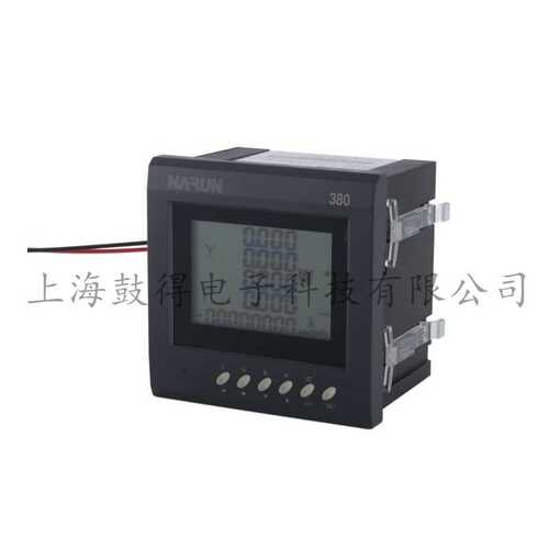 HBS380-A41上海纳宇有功功率表智能电力仪表380系列数显表