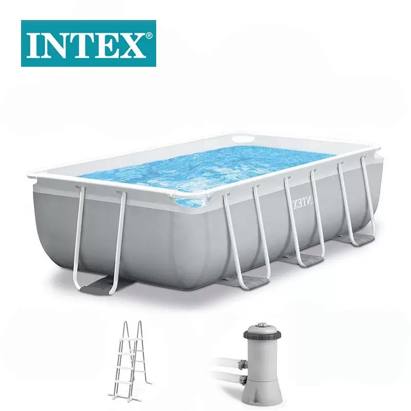 INTEX26790 4米支架儿童游泳池钓鱼养鱼池成人家用户外小孩游泳池