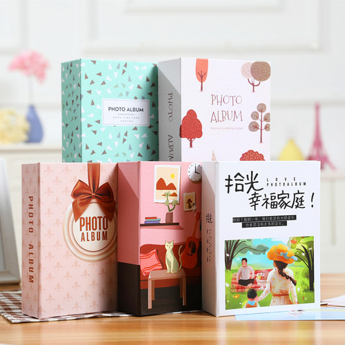 相册本 纪念册 相册diy手工纪念册 插页式 家庭 大容量插袋式 照