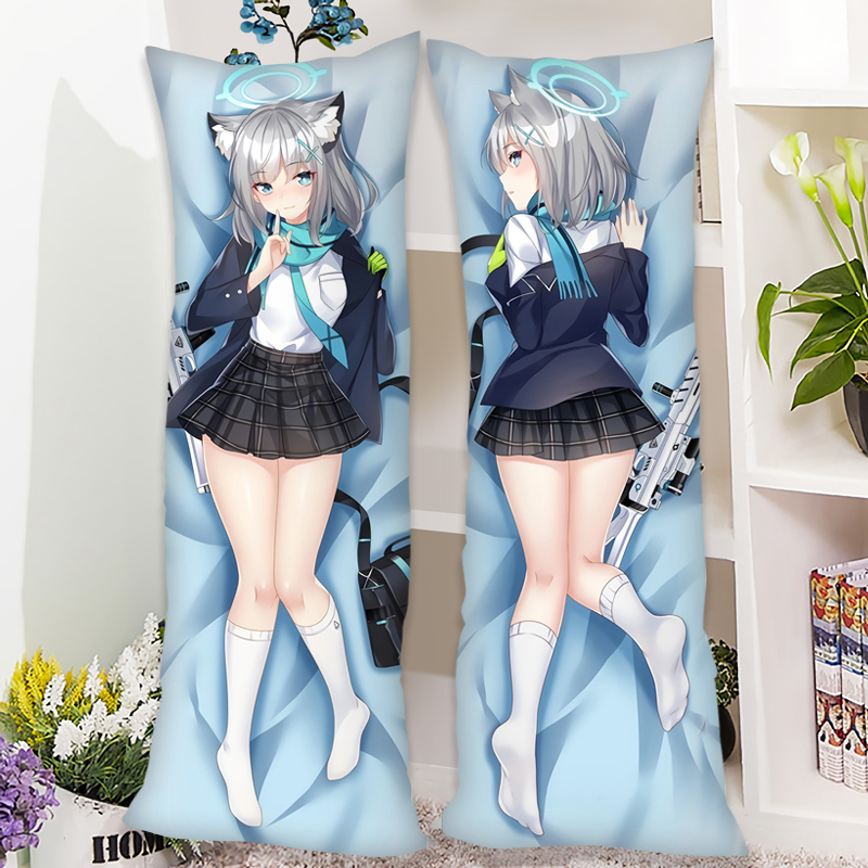 碧蓝档案空崎日奈等身抱枕周边一之濑明日奈角楯华凛春园瞬长枕套