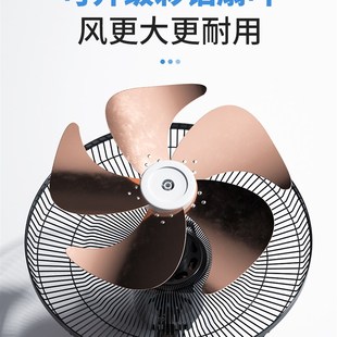 大风力工业电扇节能省电宿舍可摇头小型 新飞电风扇家用落地扇立式