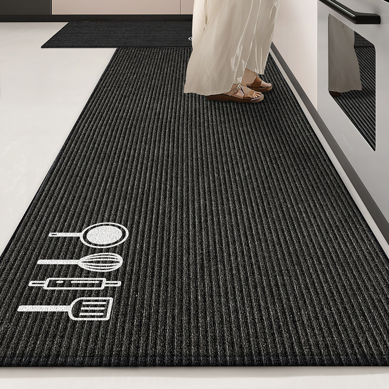 家用厨房地面可踩脚垫子长条高端简约防水地垫耐脏专用厨地垫地毯,居家布艺,厨房地垫,淘宝优惠券,粉丝福利购,淘宝优惠卷