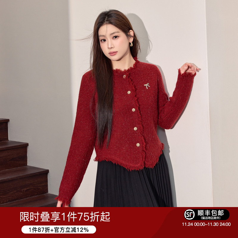 大码女装蓝语气质优雅上衣