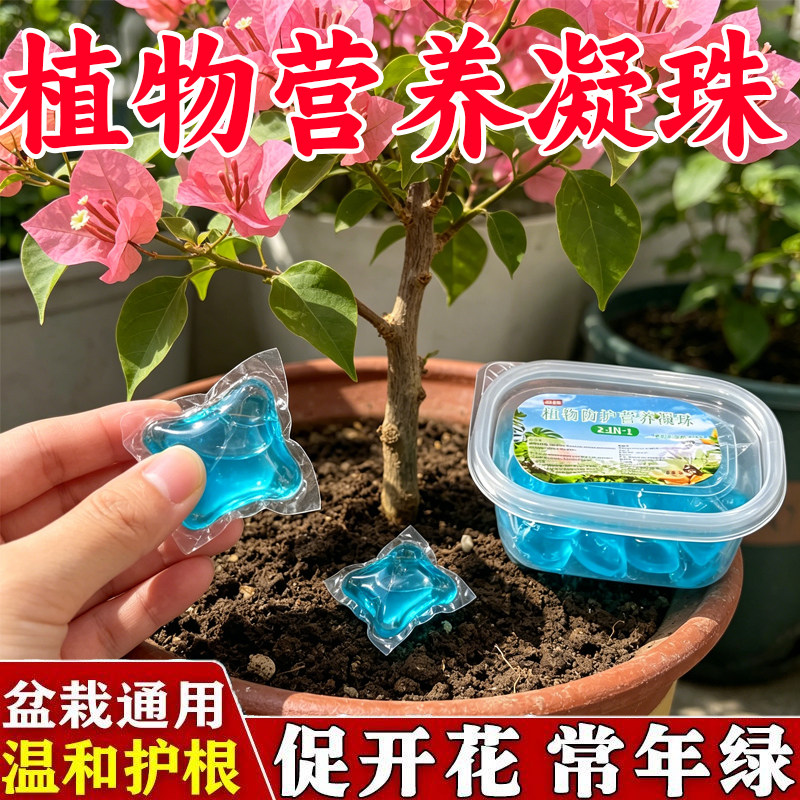 花卉绿植通用植物凝珠复活液