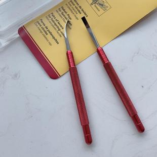 起针器 修表工具 红柄弯头起针铲 取针棒 起针钳