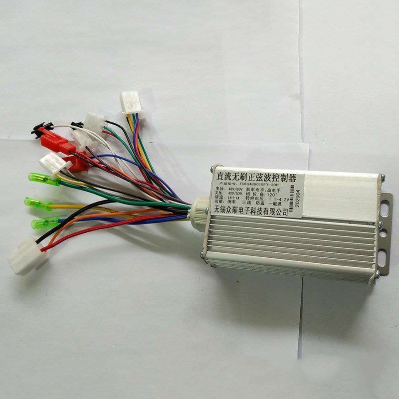 48V-60V6管自学习正弦波电动车控制器